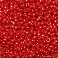 Miyuki seed beads 11/0 - Opaque luster red 11-426